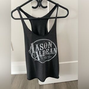Jason Aldean Black Tank Top